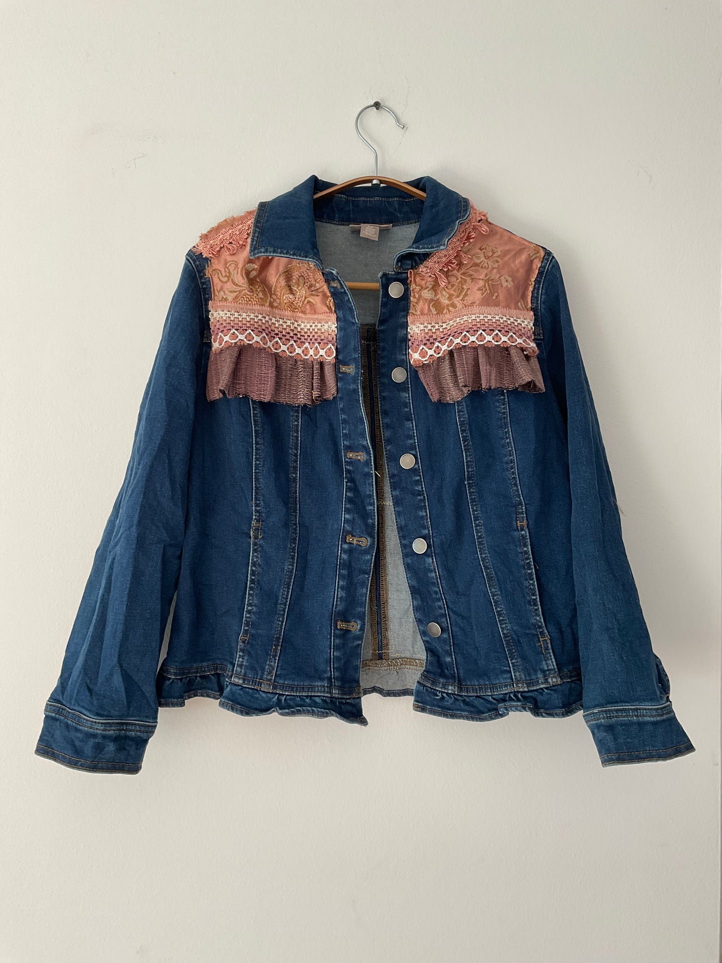 Chaqueta denim upcycled