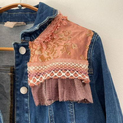 Chaqueta denim upcycled