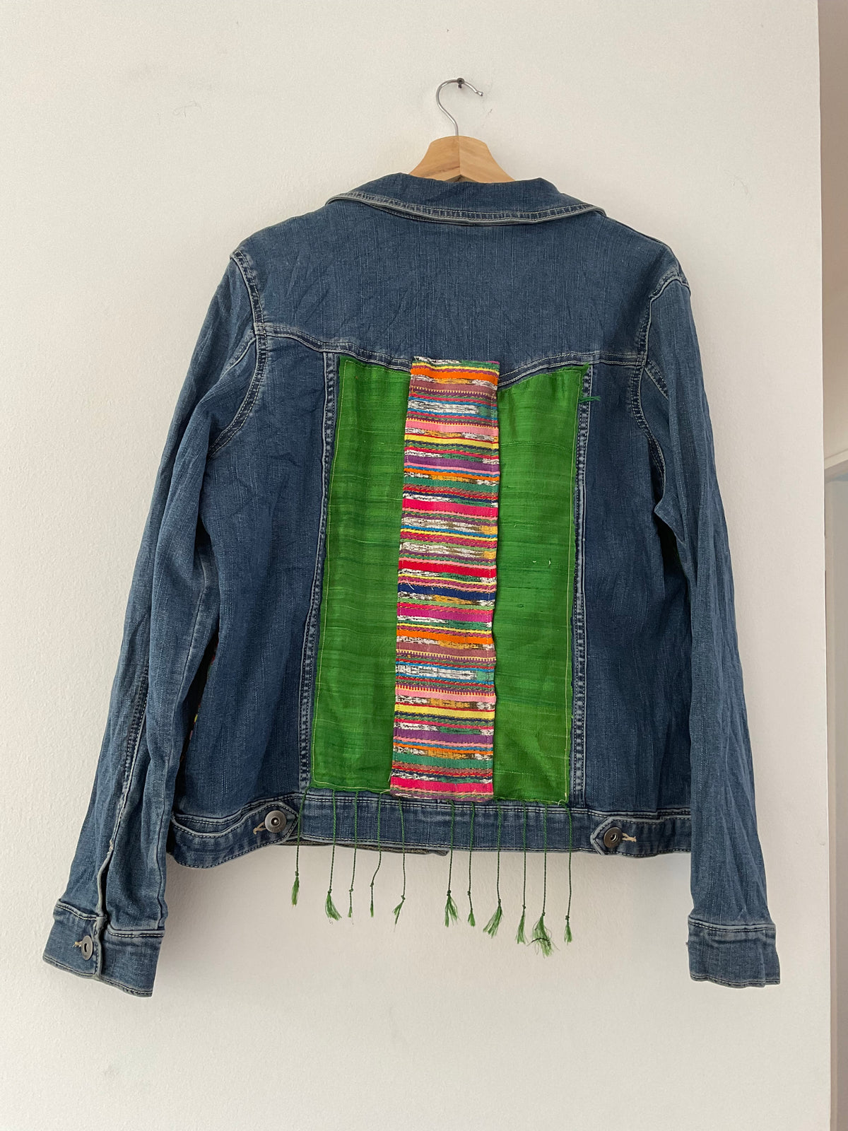 Chaqueta denim upcycled