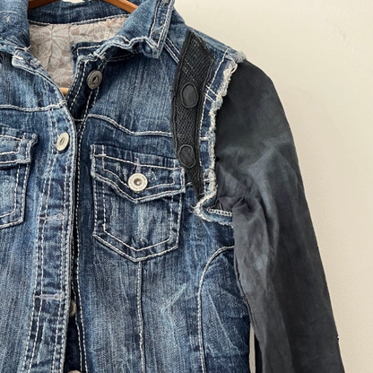 Chaqueta denim upcycled