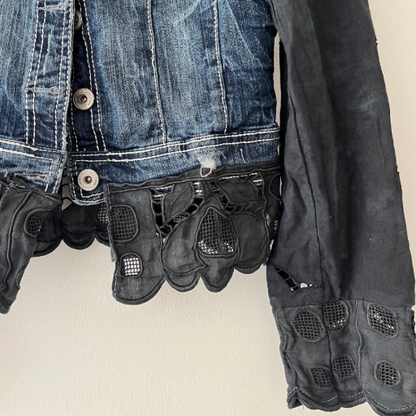 Chaqueta denim upcycled