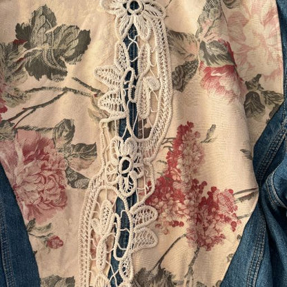 Chaqueta denim upcycled