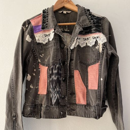 Chaqueta denim upcycled