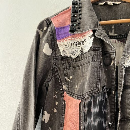 Chaqueta denim upcycled