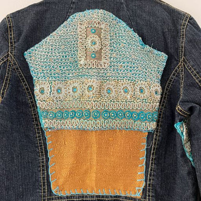 Chaqueta denim upcycled